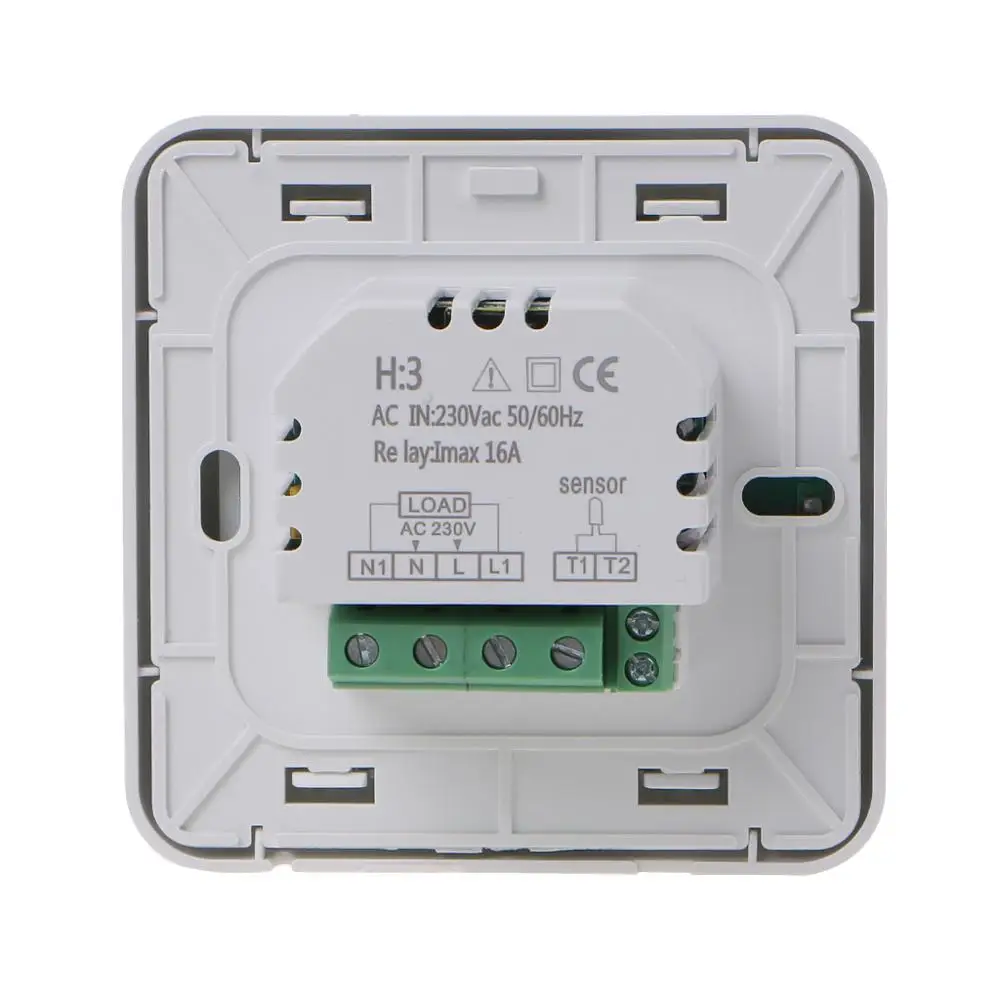 

Thermoregulator Touch Screen Heating Thermostat for Warm Floor,Electric Heating System Temperature Controller With Kid Lock