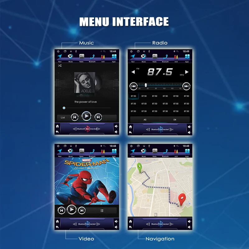 9 7 дюймовый вертикальный экран для Tesla Универсальный Android 10 0 автомобильный