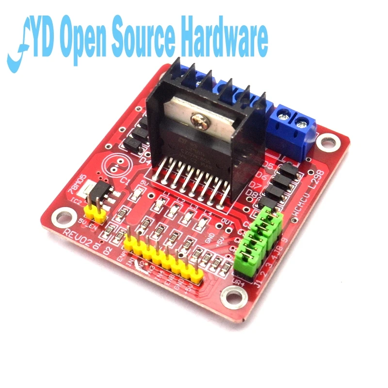 L298N Модуль платы драйвера двигателя/шаговый двигатель/робот | Электронные