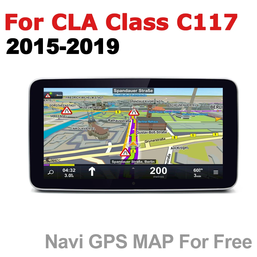 Автомобильный Android радио GPS мультимедийный плеер для Mercedes Benz CLA Class C117 2015 2016 2017 2018