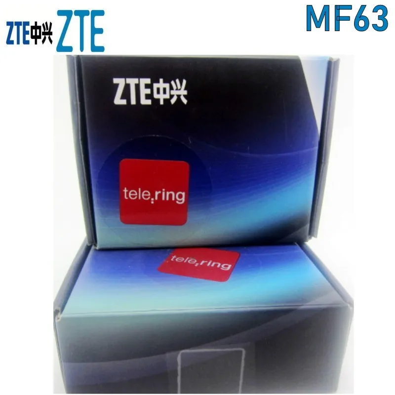 Карманный Wi Fi роутер ZTE MF63 3G 21 Мбит/с Мобильный разблокировка с антенной