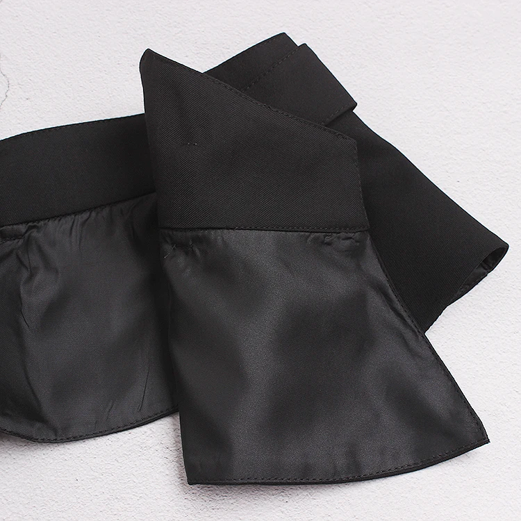 

2020 Brand Office Ladies Suit Fabric Corset Belt Buckle adjustable Wide Waist Belt Bandage Floppy lotus Skirt caestus Belt Strap