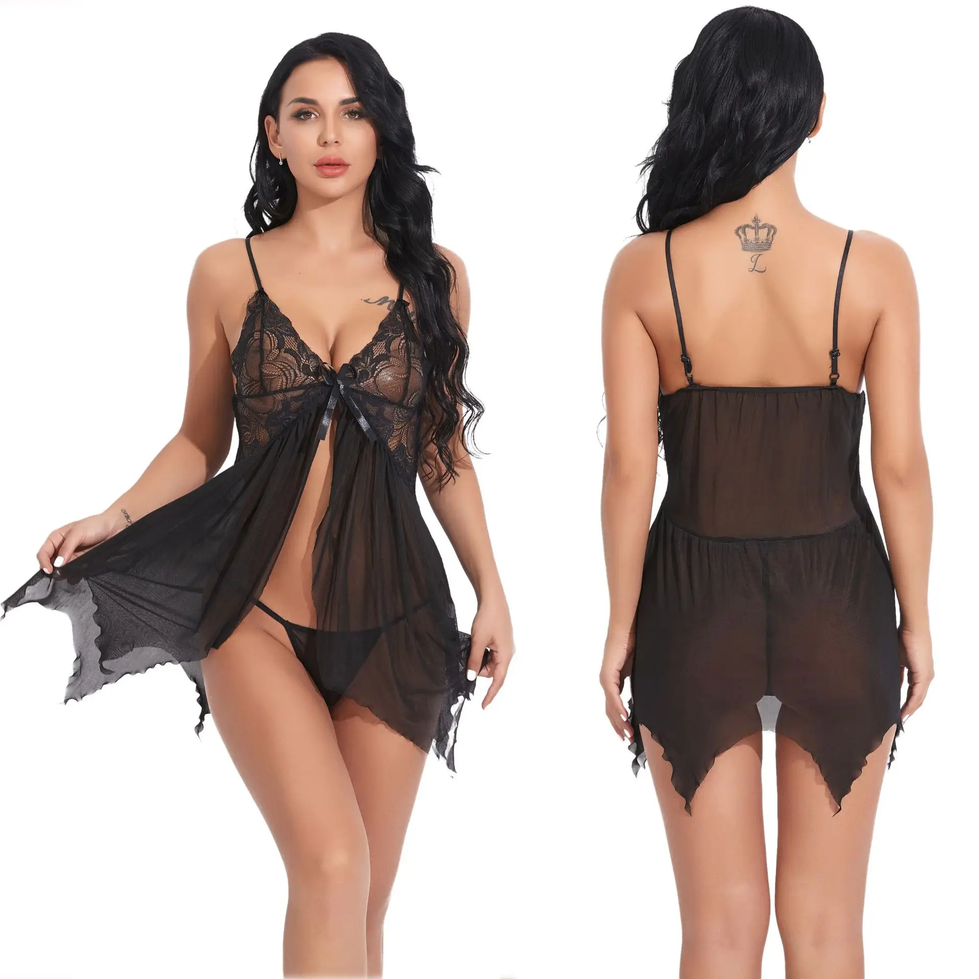

Sexy underwear new mesh sling multicolor pajamas