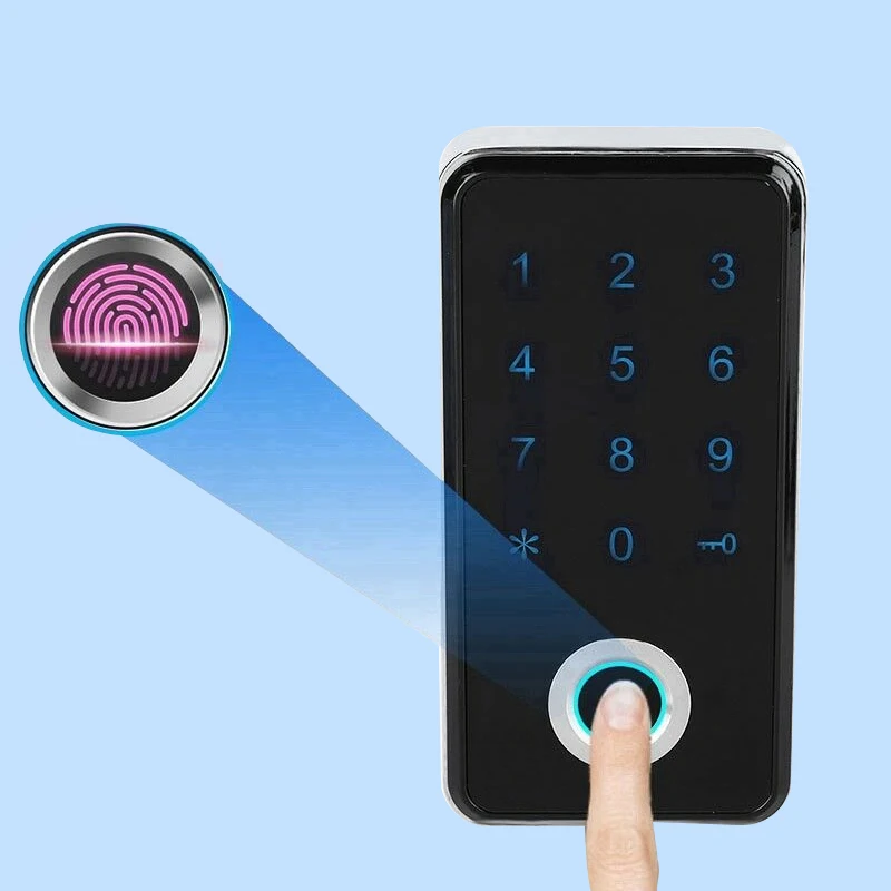 Умный Цифровой отпечатков пальцев пароль замок двери анти кражи сенсорный