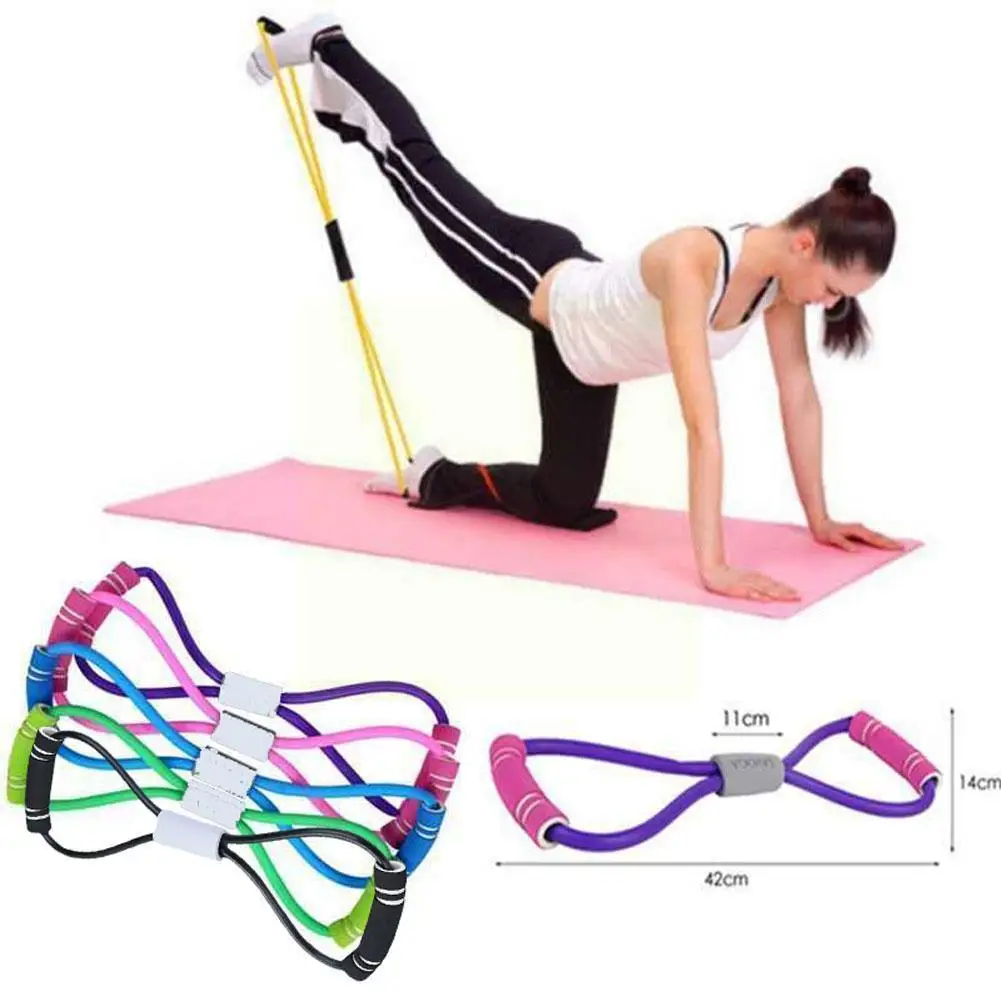 

Фитнес, Йога, Пилатес, эластичный удлинитель ремня, эспандер, формирующий, моделирующий, поддерживающий грудь, вытягивающий шнур J6w0