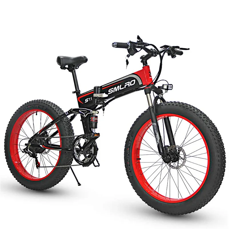 Billig Elektrische Fahrrad 1000W Motor Schnee Bike Elektro Fahrrad Klapp Ebike 48V Elektrische Fahrrad 4,0 Fett Reifen E Bike SAMSUNG Lithium-Batterie