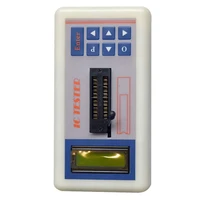 integrated circuit ic tester portable digital led transistor tester automatic detection of npn and pnp transistors no battery