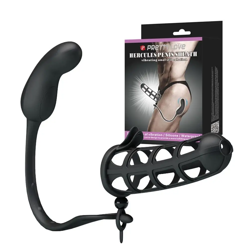 YEMA эластичный массажер простаты с задержкой эякуляции вибратор интимные игрушки