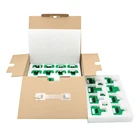 Адаптер BDM для KTAG KESS FGTECH BDM100 BDM, комплект из 22 шт., адаптеры для зондов трансданных ECU, Рамка BDM 22, инструмент для тюнинга микросхем ЭБУ