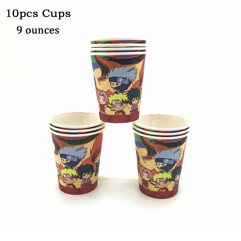 Японское аниме тематическое украшение для вечерние удзумаки Учиха Саске Хатаке