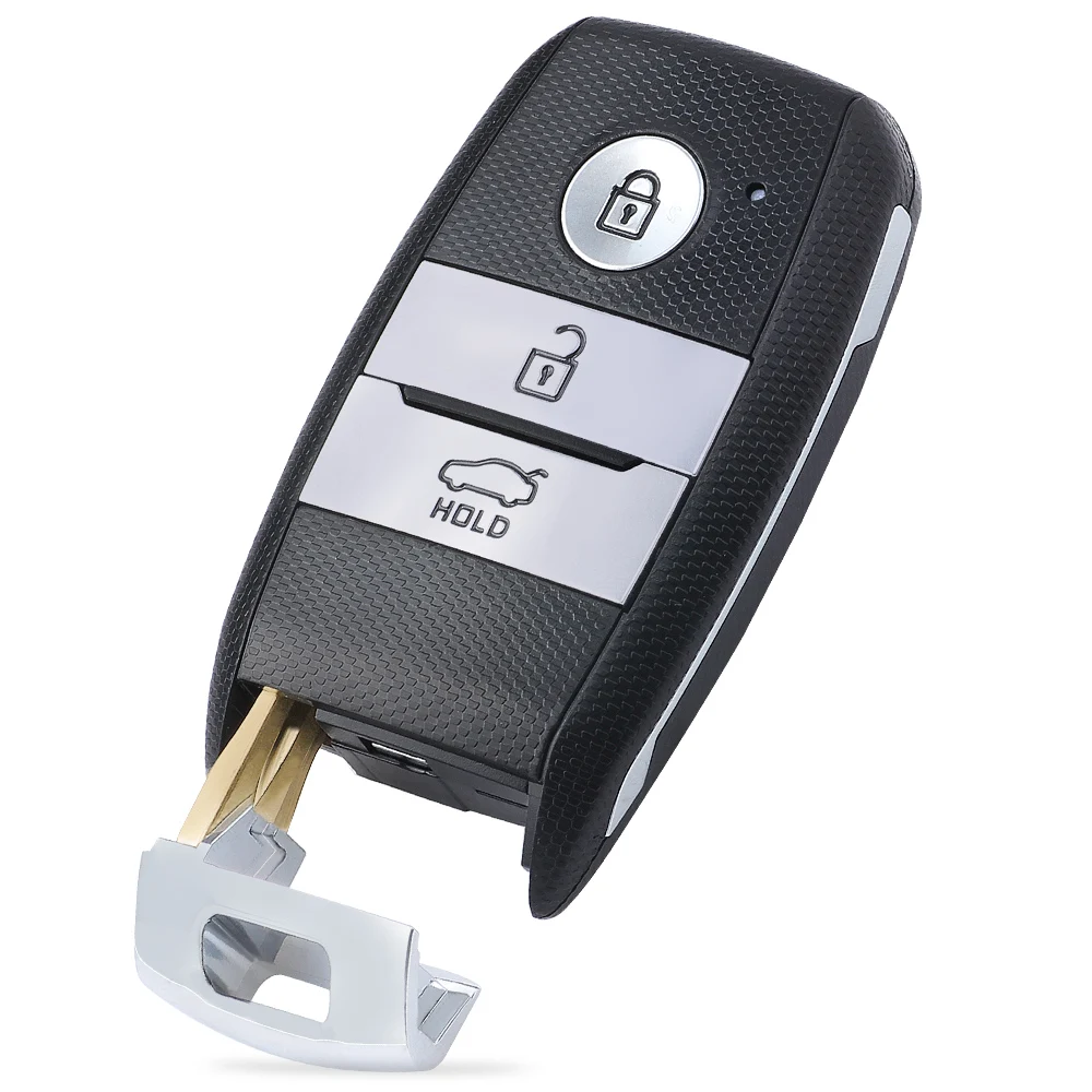 Запасная Новинка встроенный передатчик KEYECU с тремя кнопками 433 МГц чип 8A для KIA K3