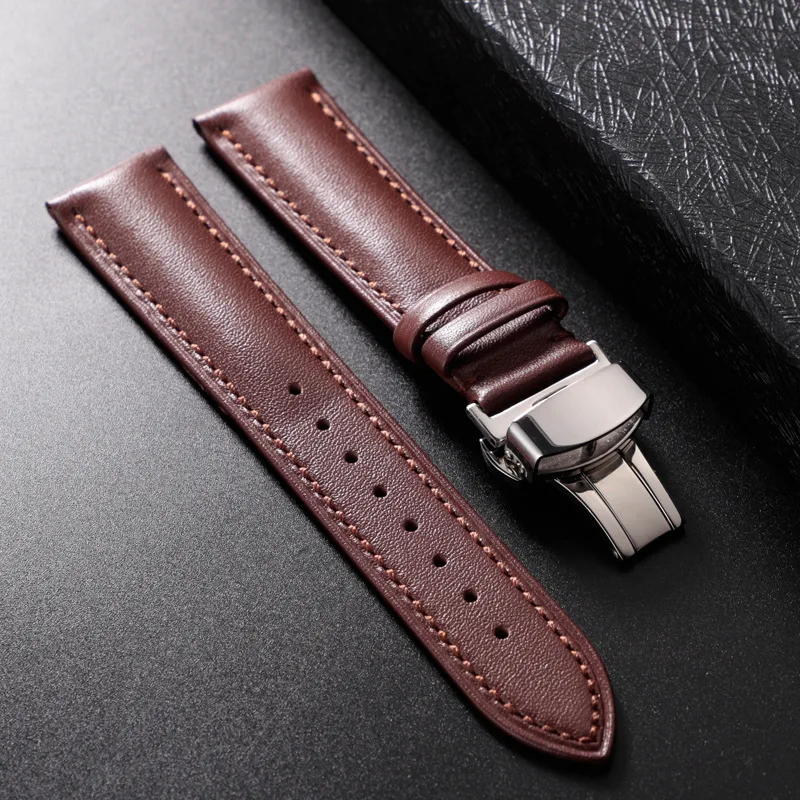 Италия телячья кожа ремешок для часов Quick Release для дизельных DZ Fossil DW CK Timex Армани часы ремешок 18 мм 20 мм 22 мм