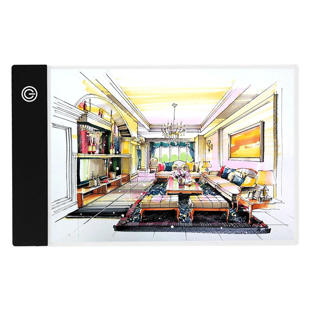

Ultra Thin Portable LED Light Box for Tracing USB Powered Tracing Pad Diamond Painting Embroidery Tools K5-2 K5-3