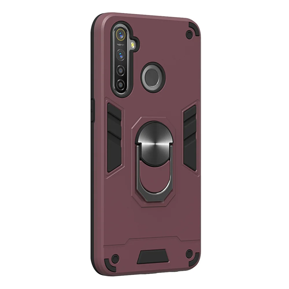 Модный чехол для телефона противоударный сотового с кольцевым кронштейном