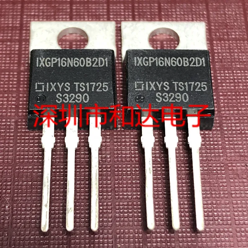 

5 шт. IXGP16N60B2D1 TO-220 600V 16A