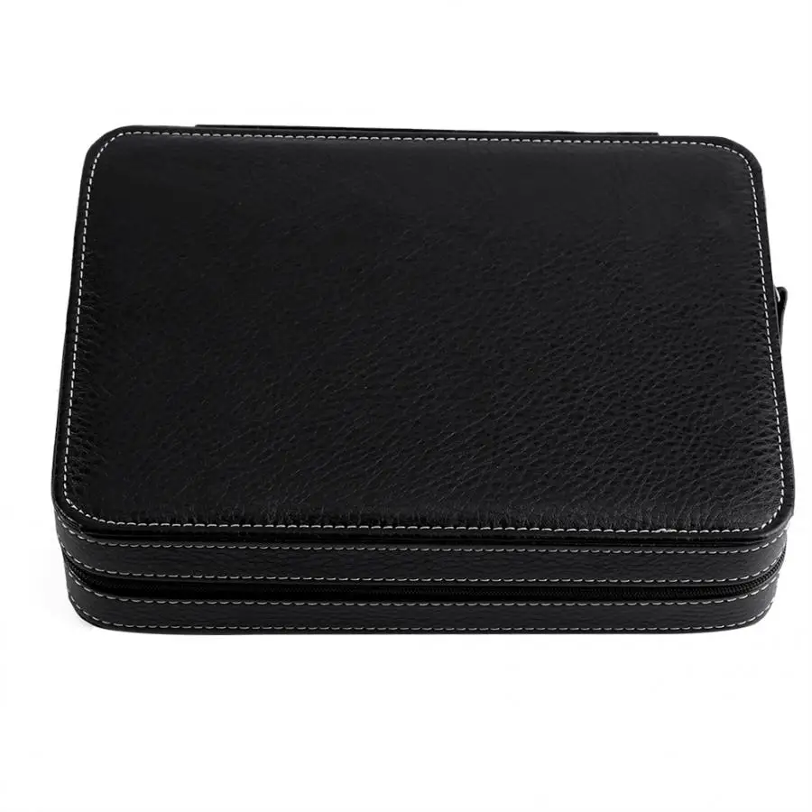 Watch Display 8 Lattice PU Leather Storage Box 1Pc High-grade Case for Jewelery | Дом и сад