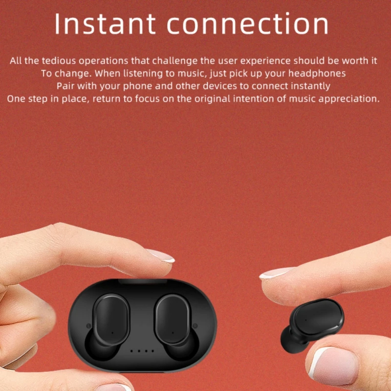 TWS Bluetooth 5,0 A6S наушники VS для Redmi Airdots беспроводная гарнитура Мини гарнитура для Xiaomi iPhone huawei samsung с микрофоном