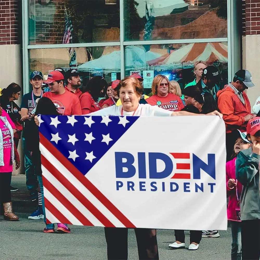 Высокое качество изготовление на заказ бренд Joe Biden президент 2020 печатный флаг