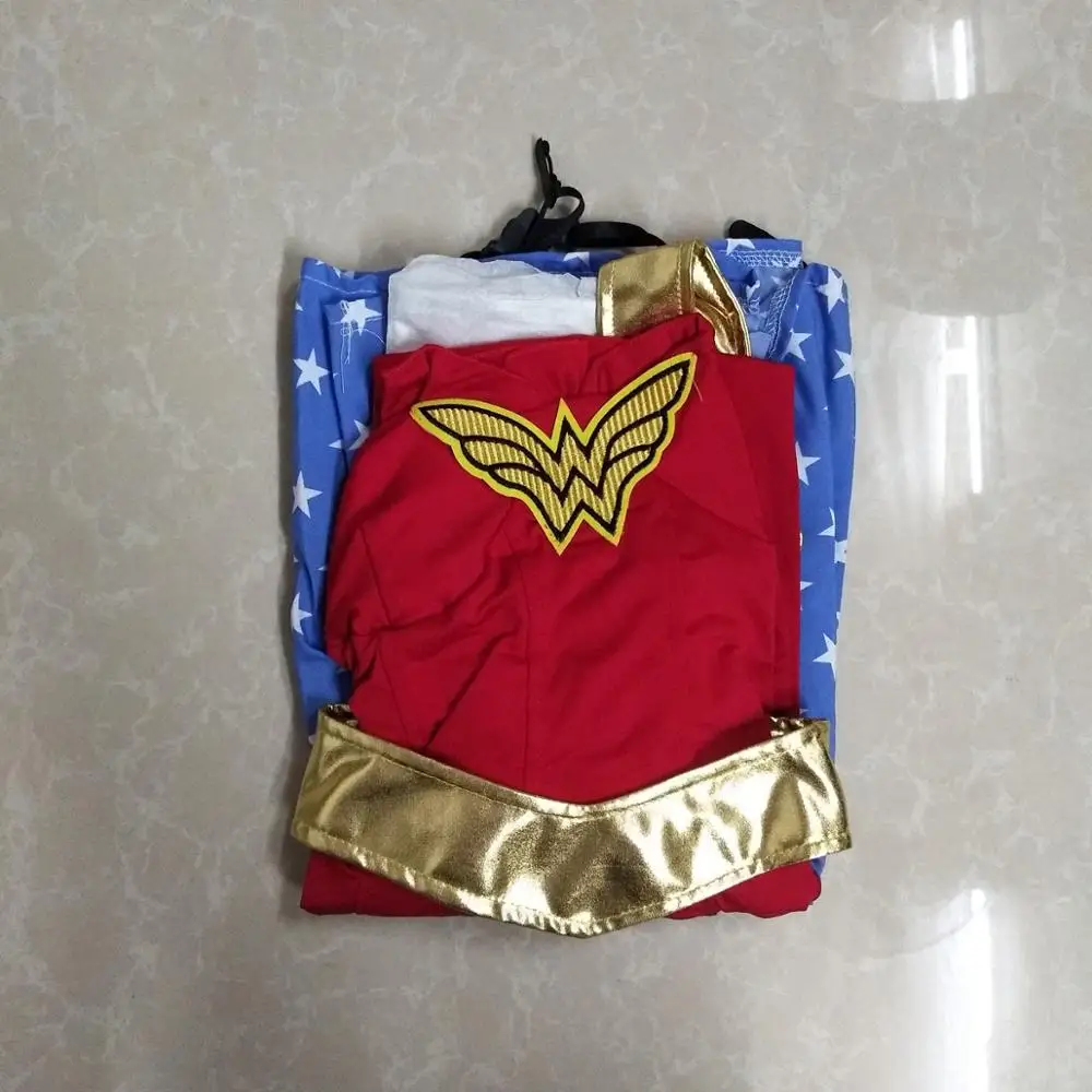 Супергерой Супермен, Женский карнавальный костюм на Хэллоуин, Wonder Woman, вечерние костюмы Zentai, женские Ролевые костюмы из фильма, платье+ плащ