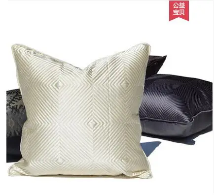 Наволочка для дивана в американском стиле Современная сатиновая хлопковая