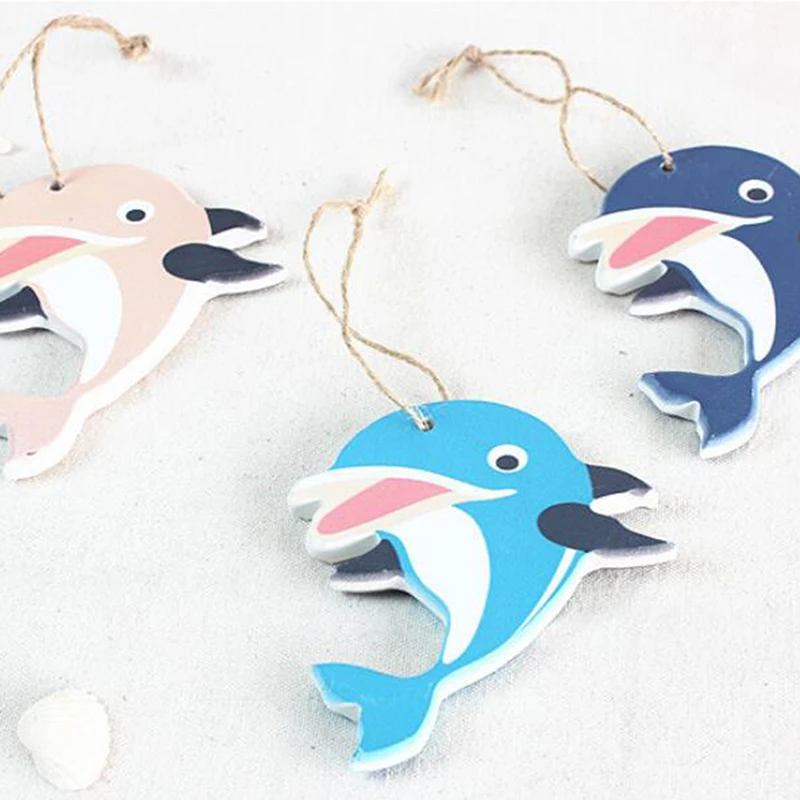 Креативная Рыбная нить Декор деревянная Морская звезда подвесная струна