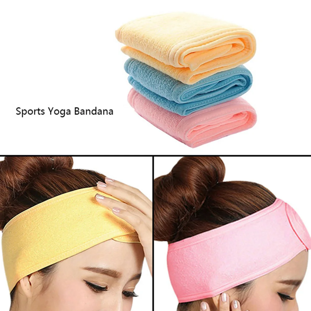 

3pcs Ladies Hairband Head Band Sport Yoga Headband Wrap Bandana Hair Woman Girl Knot Accessories