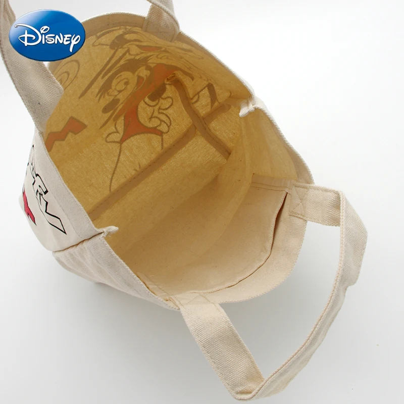 Disney сумка Экологичная женская большая сумка для покупок хорошее качество печать на холсте ткани ручная косметичка Кошелек для монет
