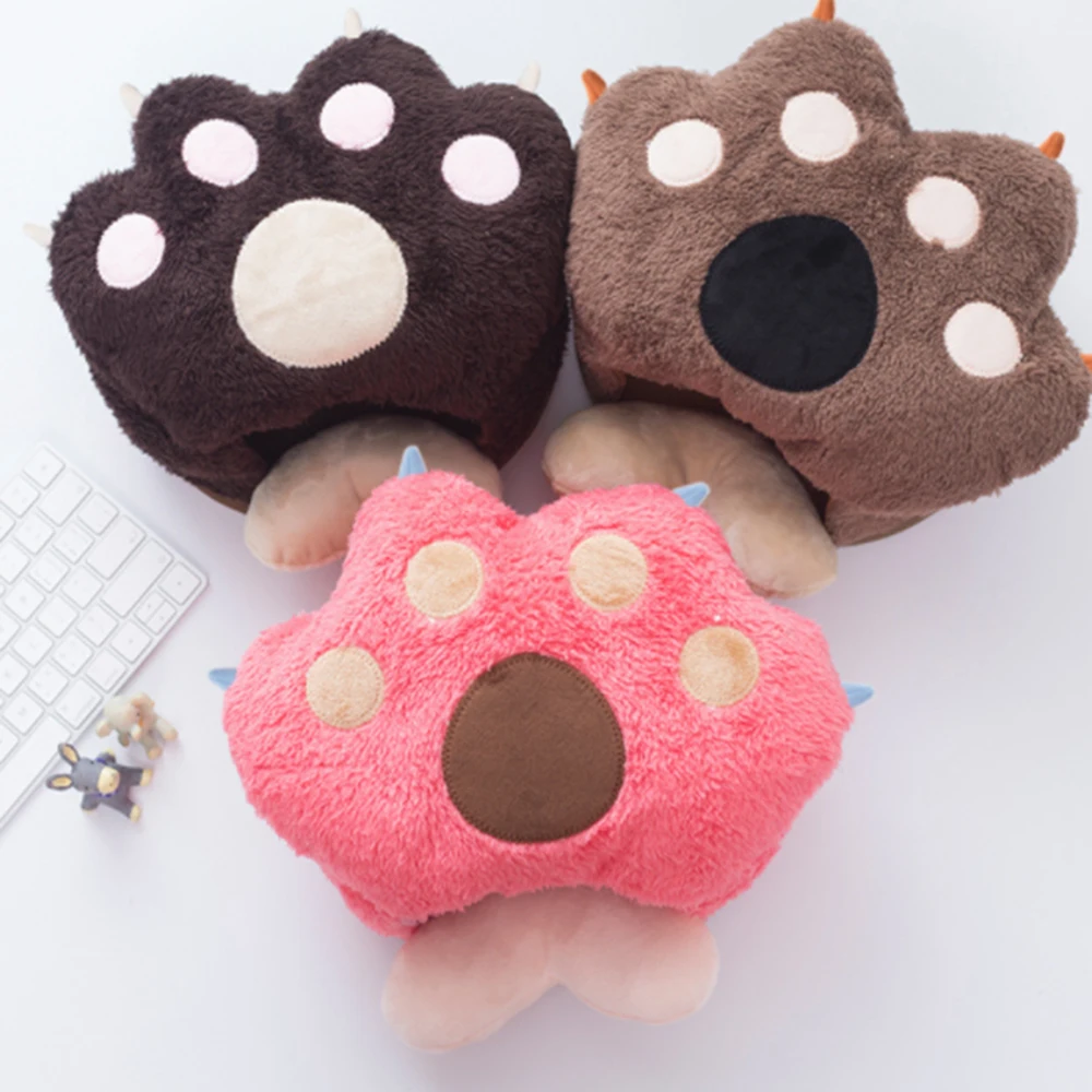 Коврик для мыши с подогревом USB подогреватель рук зимний утолщенный плюшевый