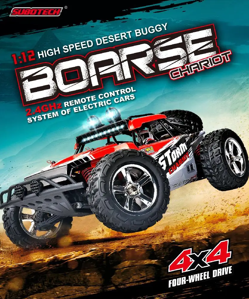 Rccity Subotech BG1513 2 4G 1/12 4WD RTR высокоскоростной Радиоуправляемый внедорожник