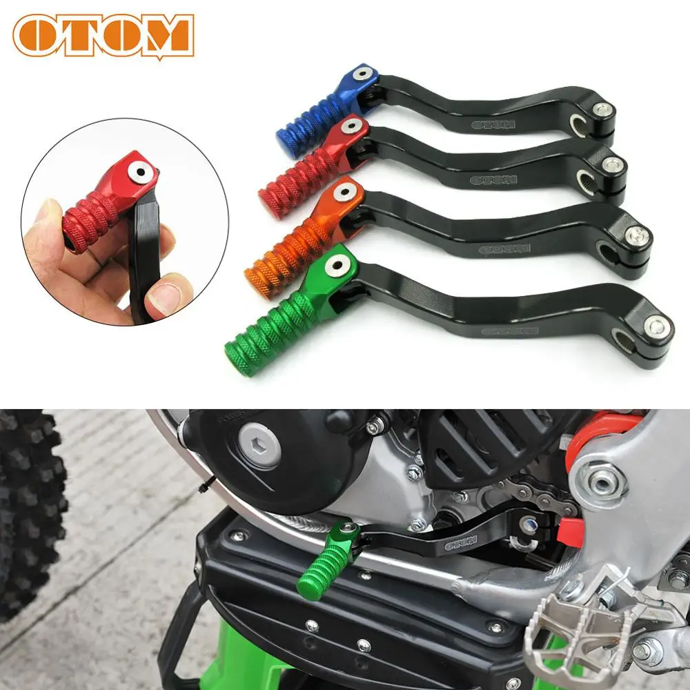 

OTOM NC250 Gear Lever Motorcycle CNC Aluminum Folding Gear Shift Lever For ZONGSHEN KAYO ATV Pit Dirt Bike Gear Levers Motocross