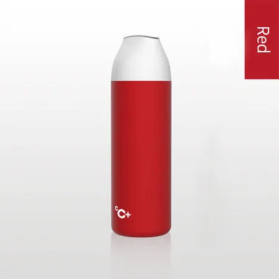 Красный Xiaomi Mijia поцелуй рыбок чашка умный датчик чашка умная вакуумная термобутылка с 3 фильтром OLED температурный экран - Цвет: Красный
