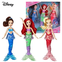 disney princess arielsisters fashion dolls 3 pack of mermaid dolls with skirtshair toy for kids birthday christmas gift e5052