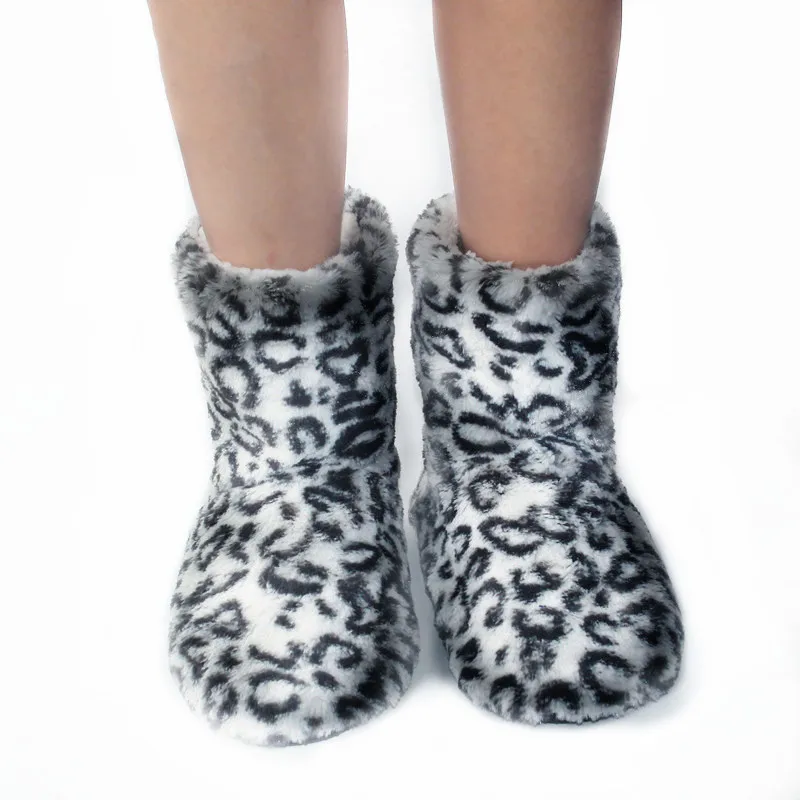 

Suihyung Winter Fur Slippers Warm Soft Women Home Slippers House Floor Shoes Ladies Indoor Socks Furry Plush Slides Cotton Shoes