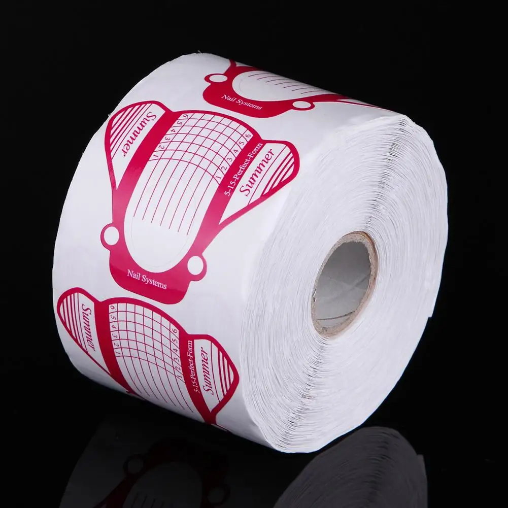 500 шт. Типсы для дизайна ногтей наклейка наращивания пенопласт Профессиональная