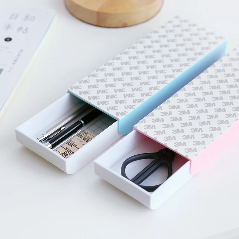 Чехол карандаш для офисного стола со скрытым прессованным выдвижным ящиком