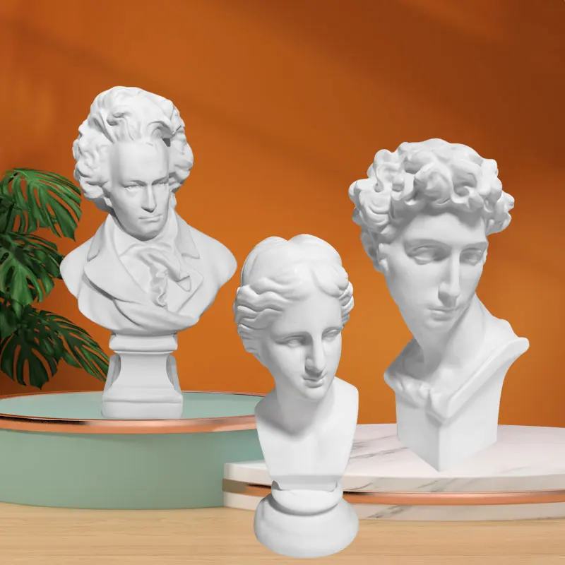 Голова Давида гипсовая статуя Венеры свадебное украшение украшения