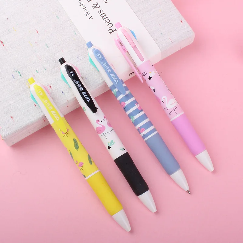 Kup 20 Sztuk Flamingo Jednorożec 4-kolorowy Długopis Graffiti Długopisy Uczeń Fabryka Szkoła Papiernicze Hurtownia Materiałów Biurowych