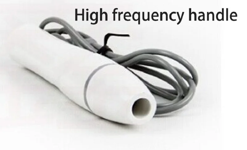 highfrequency handle Дарсонваль Высокий массажер для лица Частотный портативный ручной уход за волосами подтяжка кожи пятно от акне аппарат для борьбы с морщинами Красота терапия опухшие глаза darsonval - Цвет: highfrequency handle