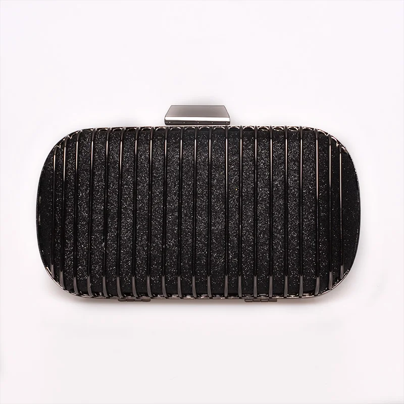 

Women's Evening Bag Handbags Party Clutch Personality Hollow Metal Clutch Bag Ladies Wedding Party Purses Bridal Minaudiere