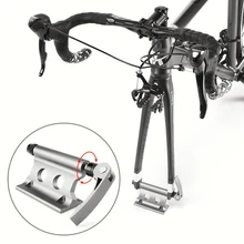 Front Bicycle Fork Quick Release Fixed Clip Luggage Rack Suv Car Modified Laptop Yellow Black Silver Bicycle Accessories