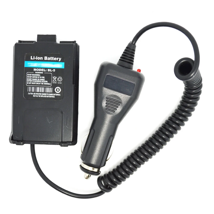 Аксессуары BAOFENG батарея Устранитель BAOFENG UV-5R автомобильное зарядное устройство для портативного радио UV 5R UV-5RB UV-5RA двухсторонняя рация