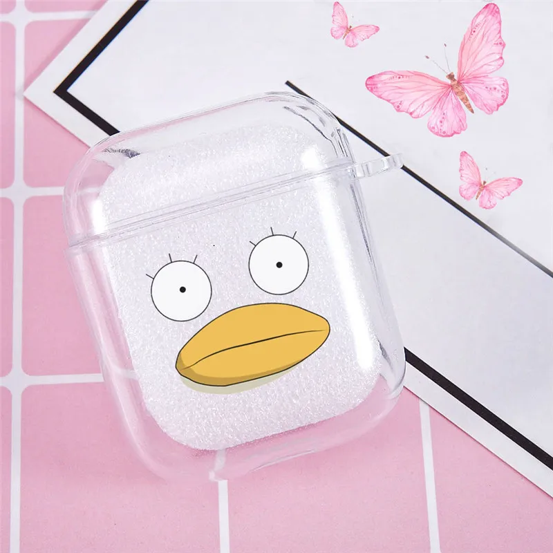 Симпатичный чехол для наушников из японского аниме GINTAMA Apple Airpods 1 2 беспроводных