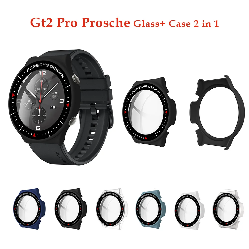 

Tempered Glass Case for Huawei Gt2 Pro/porsche Screen Protector Cover Bumper Cases for Huawei Gt2 Pro/GT2 Pro Porsche Shell