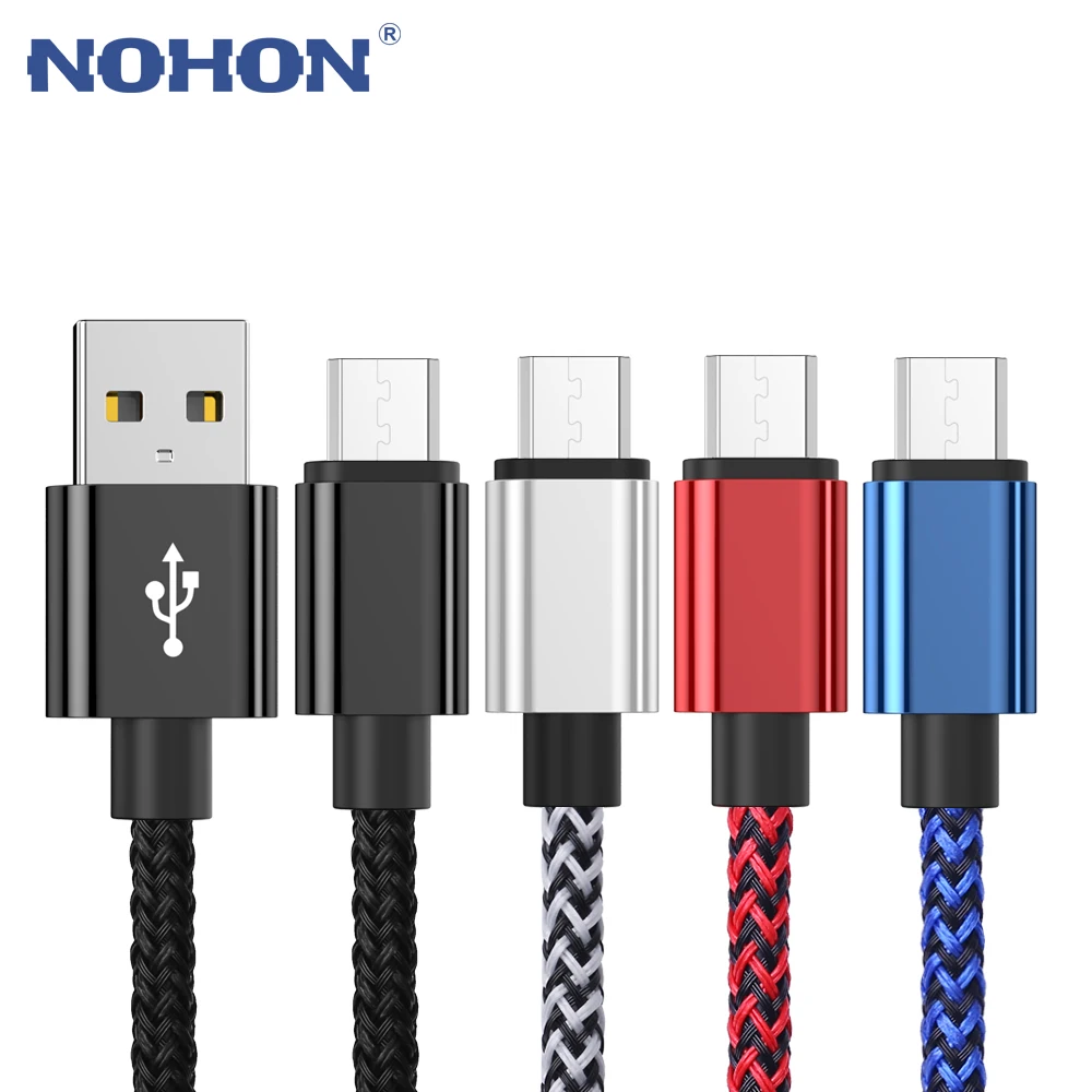 Зарядный кабель Micro USB для Samsung S7 Sony Huawei LG Xiaomi Redmi Note 4 Andriod длинный провод быстрой