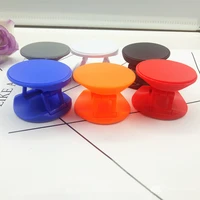 100pcs colorful round blank material mobile phone folding stretch bracket phone holder balloon support