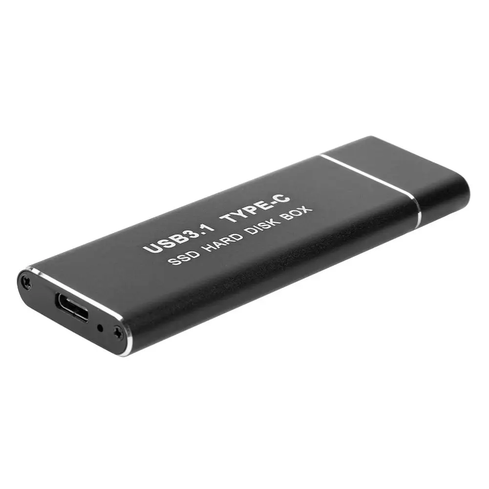 Футляр для внешнего жесткого диска (SSD) USB3.1 Тип C M.2 адаптер NGFF корпус Операционная