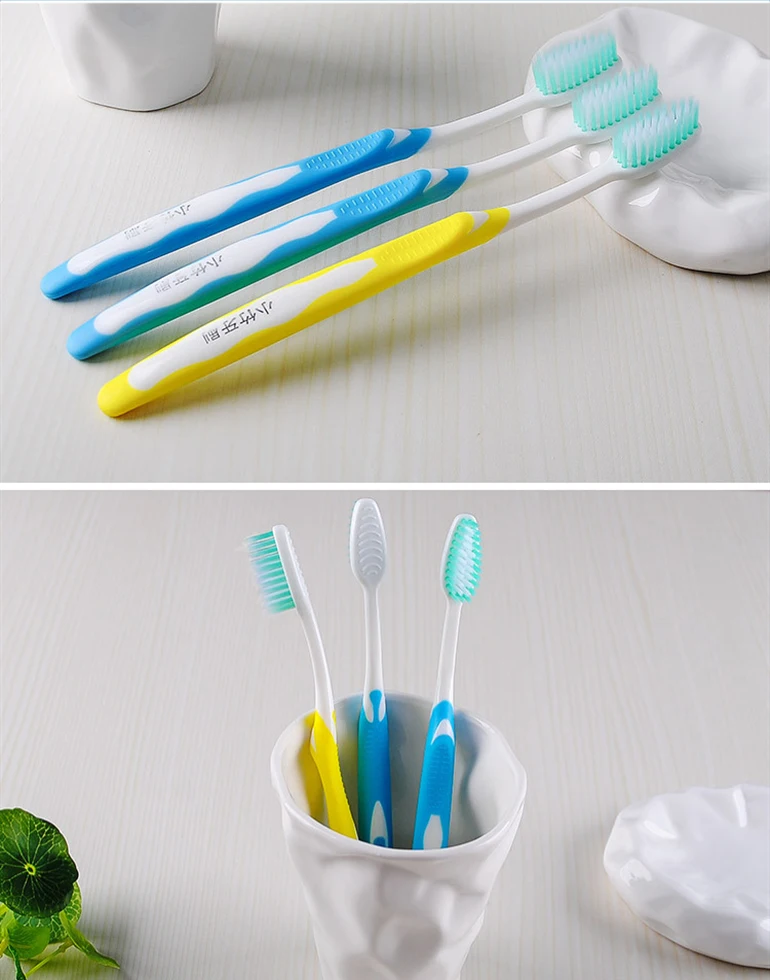 Маленькая бамбуковая зубная щетка для ухода за полостью рта Мягкая нано с