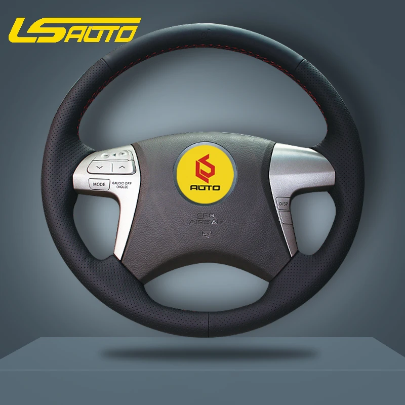Оплётка для руля чехол на рулевое колесо Toyota high Lander 2008 2009 2010 2011 2012 2013 2014 Camry 2007