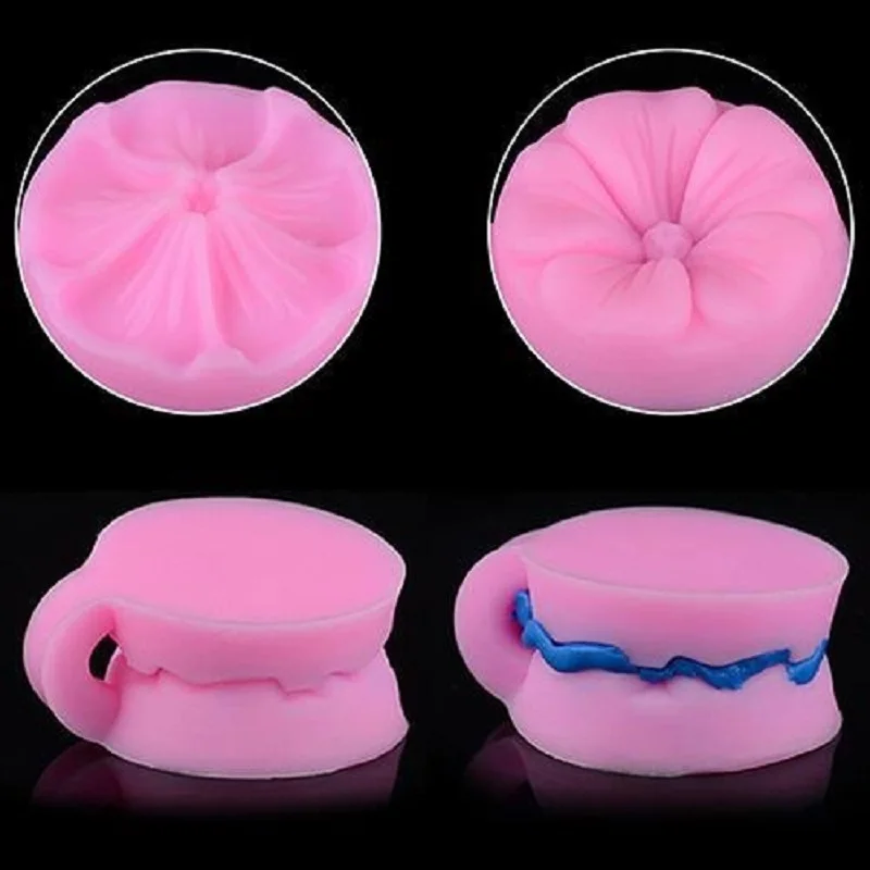 Цветочная силиконовая форма рельефная глина конфеты желе фотография | Дом и сад