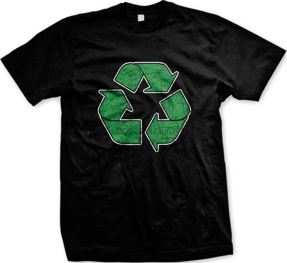 Зеленая проблемная рециркулирующая символ повторное использование земли